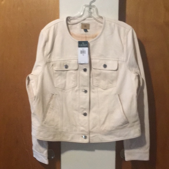 🌸NWT Ralph Lauren 100% Lamb Leather Jacket - Picture 2 of 16
